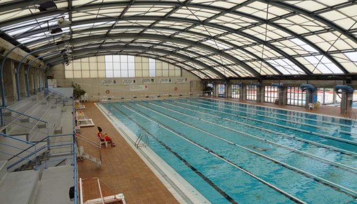 Impermeabilización del aljibe en uno de los mejores clubes de natación en Barcelona